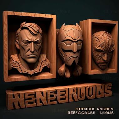 3D model Random Heroes 3 game (STL)